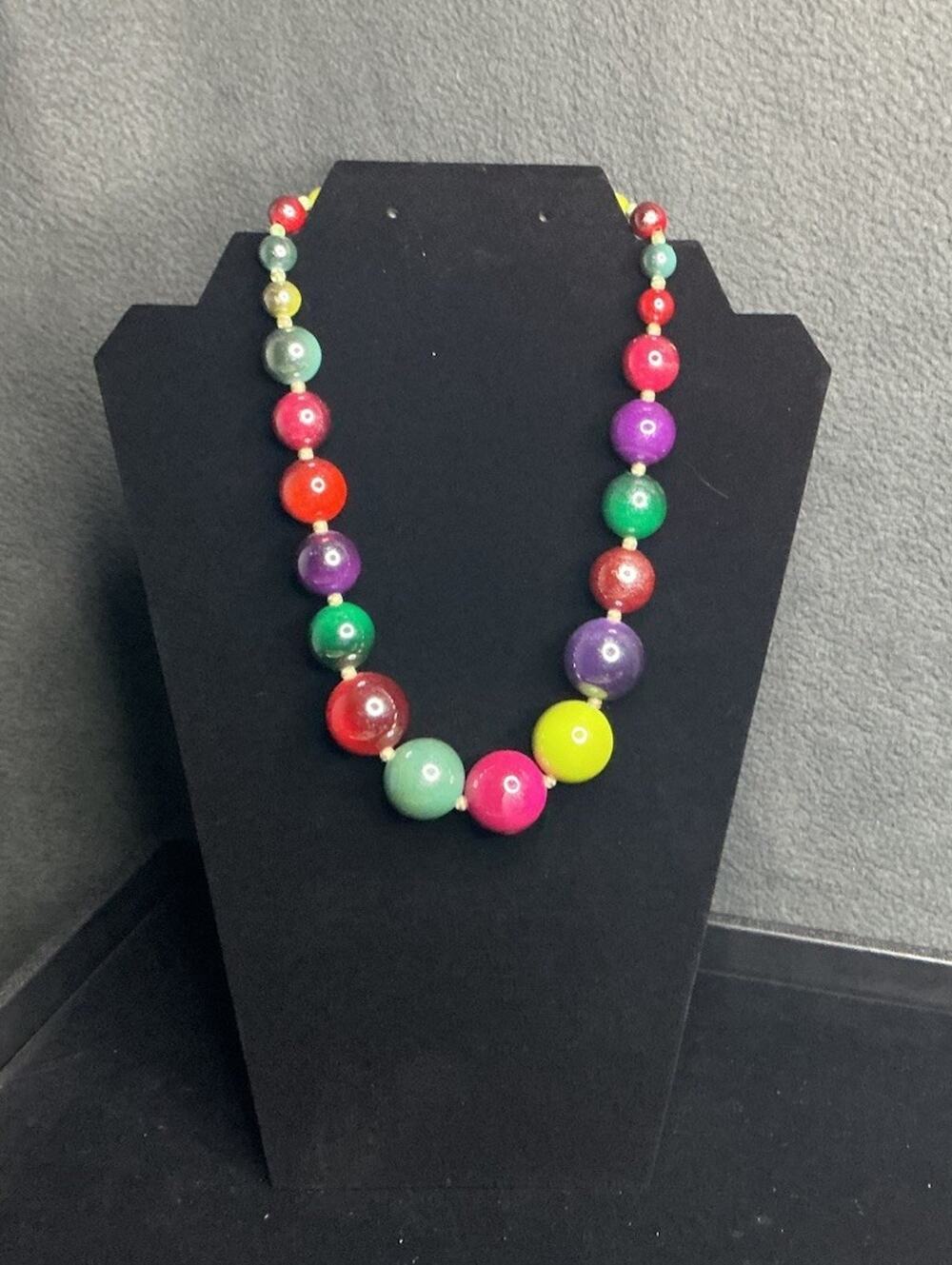 Multicolor Beaded Necklace